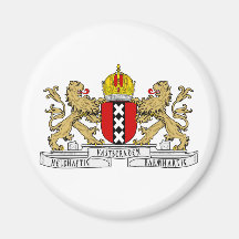 Amsterdam Coat of Arms Fridge Magnets