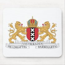 Amsterdam Coat Of Arms Mousepad