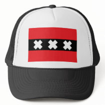 Amsterdam Flag Mesh Hat