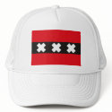 Amsterdam Flag Hat by FlagTshirts Amsterdam Flag Hat
