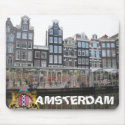 Amsterdam Flower Market Bloemenmarkt Mousepad