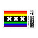 Amsterdam Gay Pride Flag postage