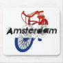 Amsterdam Holland Netherlands Cycling Mouse Mat