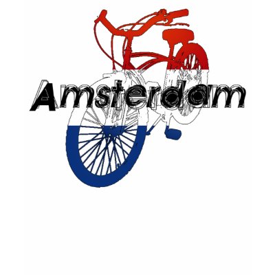 Amsterdam Holland Netherlands Cycling Tanktop by Funkart
