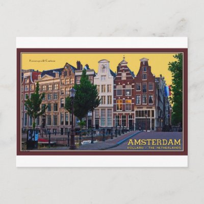 Amsterdam-Keizersgracht Centrum Postcards
