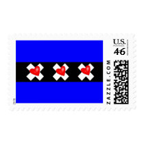 Amsterdam Leather Pride Flag Stamp