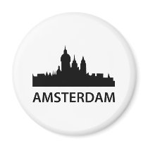 Amsterdam Fridge Magnet