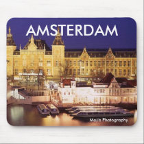 AMSTERDAM Mousepad by adeolagbadamosi AMSTERDAM Mousepad