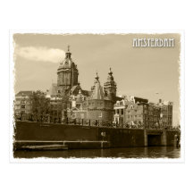 Amsterdam, Netherland Postcards