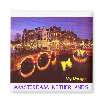 AMSTERDAM, NETHERLANDS - Customized magnets by adeolagbadamosi AMSTERDAM, NETHERLANDS - Customized magnets