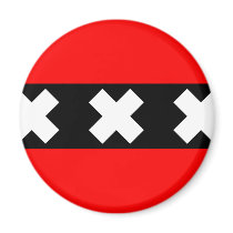 Amsterdam, Netherlands Fridge Magnet