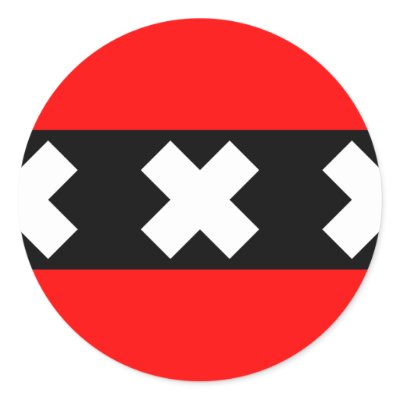 Amsterdam, Netherlands Stickers by bestflag