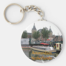 Amsterdam, Países Bajos Llavero Personalizado