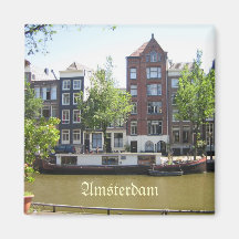 Amsterdam photo magnet