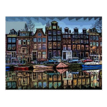 Amsterdam Post Card