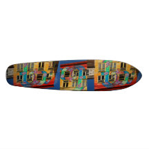 Amsterdam Snake Mural Skate Board Decks