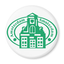 Amsterdam Stamp magnets