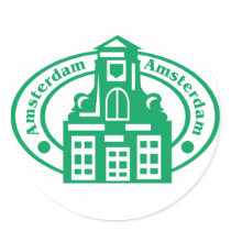 Amsterdam Stamp stickers