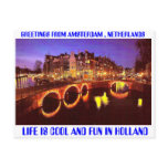 AMSTERDAM THE HOTTEST PLACE TO BE postcards