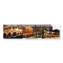 AMSTERDAM, THE NETHERLANDS BUMPER STICKER