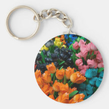 Amsterdam Tulips Key Chain