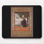 Amsterdam Vintage Bicycle Poster Art Mouse Mat