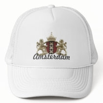 Amsterdam xxx City Emblem Cap Mesh Hats