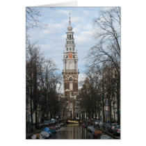 Amsterdam Zuyderkerk (Southern Church) Photo Card