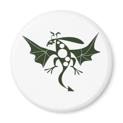 AMT 0001 Pteranodon Fridge Magnets by adellaandmella