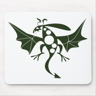 AMT 0001 Pteranodon Mouse Pad by adellaandmella