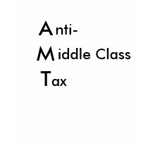 AMT, nti-, iddle Class, ax t-shirts