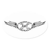 amt oval sticker