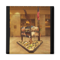 Amtrak Railroad 911 Memorial Monument magnets