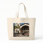 Amtrak Station And Fountain In Downtown San Diego Tote Bags
