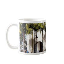 Amtrak Station And Fountain In Downtown San Diego mugs