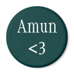 Amun Refrigerator Magnet