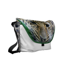 Amur Leopard Messenger Bag