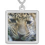 Amur Leopard Sterling Silver Necklace