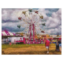 Amusement - Ferris Wheel Fun Personalized Letterhead
