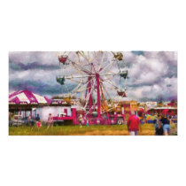 Amusement - Ferris Wheel Fun Picture Card