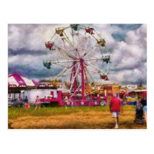 Amusement - Ferris Wheel Fun Postcard