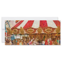 Amusement - Oh it's so crowded Custom Rack Card