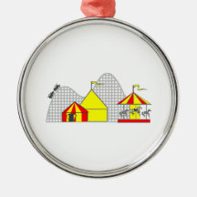 Amusement Park Christmas Ornaments