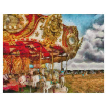 Amusement - The Merry-go-round Customized Letterhead