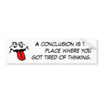 Amusing Cartoon Character bumper stickers