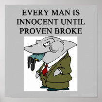 amusing lawyers / attorneys design print