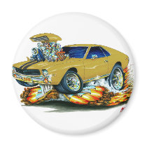 AMX Gold Car magnets by maddmaxart AMX Gold Car magnets