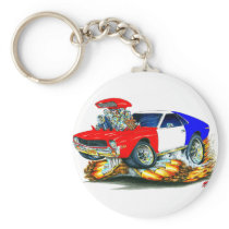 AMX RedWhiteBlue Car Key Chain