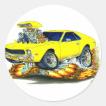 AMX Yellow Car Sticker