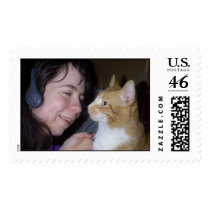 Amy and Pichu postage by slo_bro Amy and Pichu postage